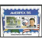 Соломоновы острова. Международная выставка марок AMERIPEX'86. 1986г. Mi#Бл20.