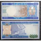 2000 угий Мавритания 2011 г. UNC
