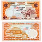 Самоа 20 тала образца 2005 года UNC p35a(2) серия D