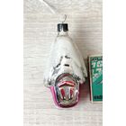 Ёлочная игрушка. Домик. Х-26.