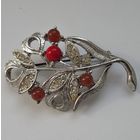 Брошь Веточка СССР