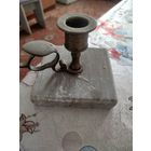 Старый подсвечник.С 1 рубля.