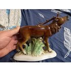 Фарфоровая статуэтка Лось (потери рог)