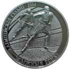 Беларусь 20 рублей, 2012 XXII зимние Олимпийские Игры, Сочи 2014 - Лыжные гонки. Пруф