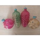 Лот больших  игрушек СССР толстое стекло(редкость).С РУБЛЯ.