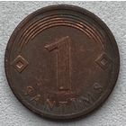 Латвия 1 сантим 2003 г.