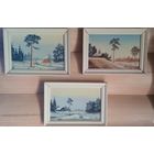 Миниатюры одним лотом масло двп 170 на 120