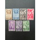 Польша 1946 Неполная серия марок "Польский экспедиционный корпус в Италии. Армия генерала Владислава Андерса" (чистая*, на некоторых есть следы наклеек)