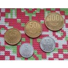 Коста-Рика 5, 10, 25, 50, 100 колон, AU