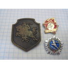 Три значка/4 с рубля!