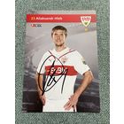 Коллекционная карточка футболист Александр Глеб в форме немецкого клуба Stuttgart 2009-2010 / АВТОГРАФ / с 1 РУБЛЯ