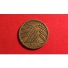 5 пфеннигов 1925 Е. Германия. Веймарская республика (Рейхсмарка).