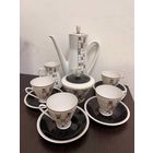 Винтажный кофейный сервиз Freiberger Porzellan из ГДР