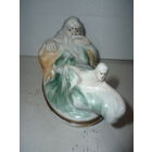 Крышка от Шкатулки Фарфор Легенда об Ангаре и Байкале ХАЙТА СССР