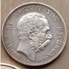 Саксония 2 марки 1902. На смерть Альберта Саксонского