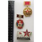 Все лоты с рубля.Знаки краснознаменных военных округов СССР