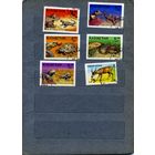 КАХАХСТАН, 1994,  ФАУНА, 6м сборка   по 15коп шт гашен