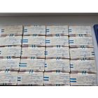 Корешок 25 рублей СССР 1961 года *100=2500. Забандеролен Элексбанк 26 ноября 1993 года. Кассир Анашкина И.А.