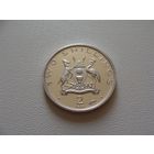 Уганда. 2 шиллинга 1969 год  KM#8  "Визит Папы Римского Павла VI"  Тираж: 8.170 шт