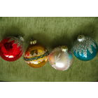 Елочные игрушки Б 12  ( 4 шт )