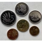 Лесото 10, 20, 50 лисенте, 1, лоти, 2, 5 малоти 2010 - 2023 гг. Набор