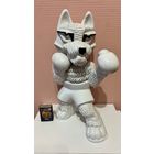 РЕДКАЯ!!!  Фарфоровая статуэтка  "Волк" ( БОКСЁР ) автор Юков А. Г.  ДФЗ