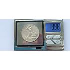 50 копеек 1925 года. ПЛ. Серебро 900. Монета не чищена. 45041