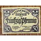 Нотгельд 50 пфеннигов 1920 год. Трибес. Веймарская республика