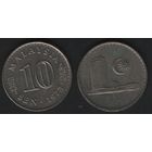 Малайзия __km3 10 сен 1973 год (_4 ТОРГ