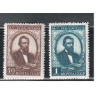 СССР-1949, (Заг.1349-1350),  *  , И.Никитин, растр КВ