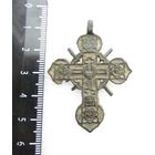 Все лоты с рубля.Старинный,большой крест "штурвал".