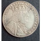 Орт. 1754г. Август Третий. Слупск. Аукцион с рубля без минимальный цены.