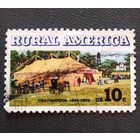 Марка США 1974 год Сельская Америка