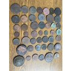 Сборный лот медных монет 47шт