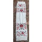 Рушник старинный,  вышивка в стиле Брокар.