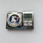 100 драм Армения 2008 года. Телец. Серебро 925, вес 28,64 грамма.  Вставка - цирконий.