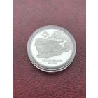 Европейская норка. Чырвоны Бор. Красный бор. 20 рублей 2006 год.