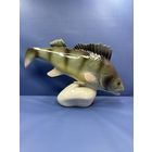 Статуэтка "Окунь", фарфор, роспись, мануфактура "Royal Dux", Чехия, 1940-1960 гг.размеры90 x 310 x 200