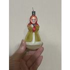 Ёлочная игрушка СССР -НАСТЕНЬКА!!! С РУБЛЯ!!!
