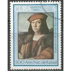 Куба. 500 лет со дня рождения Рафаэля. Художник. 1983г. Mi#2758.