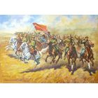 Солдатики Красная конница с непобедимым Красным Знаменем! Высокая детализация! Редкость! Сторгуй за свою цену, предложи обмен!