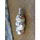 Елочная игрушка . Нечастая . Снеговик СССР