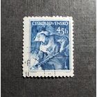 Марка Чехословакия 1954 год Стандарт
