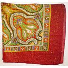 Платок шерстяной с люрексом. 126х135 см. (Турция)