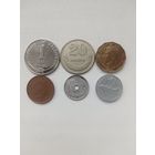 Монеты мира. Цена за одну.