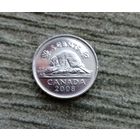Werty71 Канада 5 центов 2008 Бобр