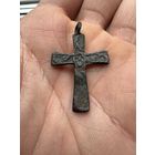 Крестик нательный старинный 10