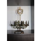 Подстаканники металлические "Сказки Пушкина", сделано в СССР.