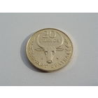 Мадагаскар.  20 франков  1989 год KM#12  "F.A.O"