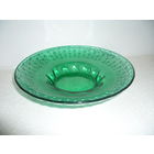 Ваза Для Фруктов Нёман Пупырышки Матовое Зелёное Стекло СССР Клеймо